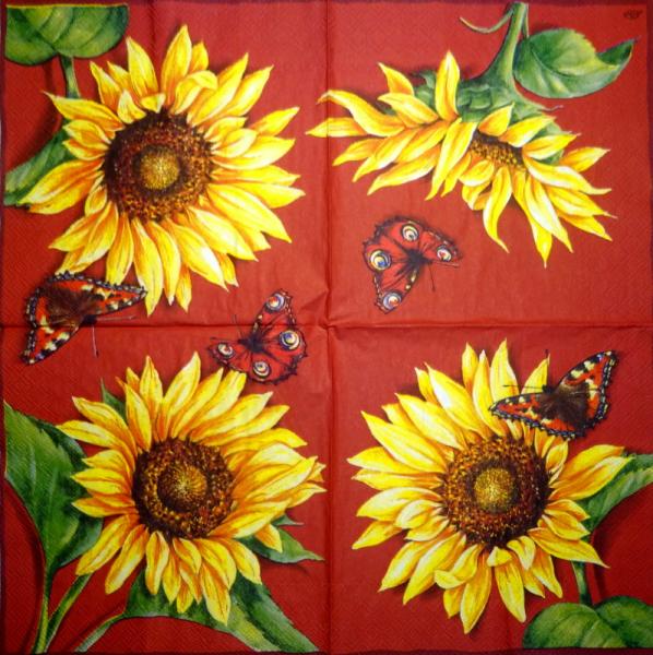 045 Sunflowers - 3-ply (yellow) - Ihr